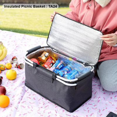 Insulated Picnic Basket : TA24